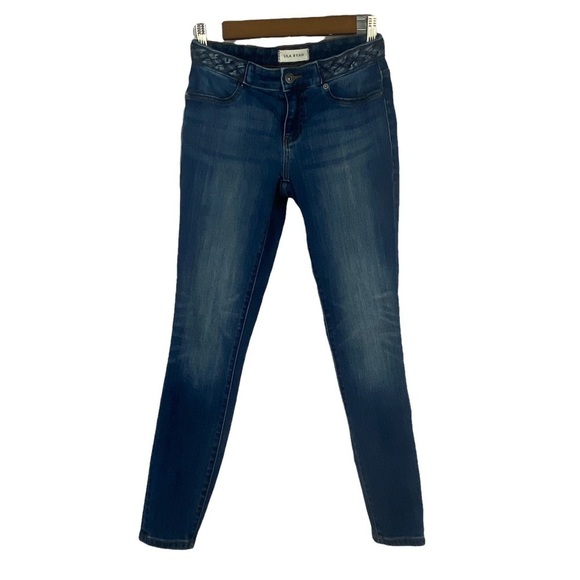 𝅺lila RYAN BRAIDED WAIST ELLIS‎ SKINNY JEANS - Picture 1 of 9
